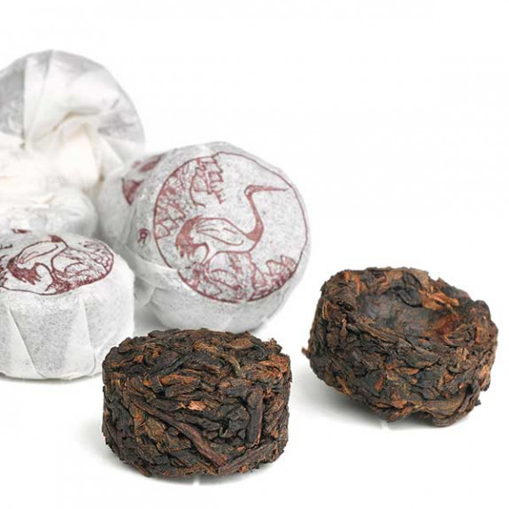 Smooth Aroma Ripe Puerh Tea , Anti - Aging And Sobering Puerh Tea Brick