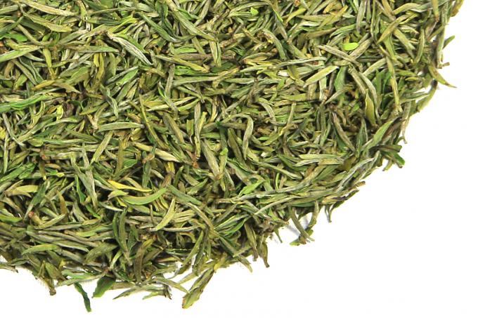 Fresh Processing Green Tea Leaves , Yellow Mountain Loose Leaf Green Tea