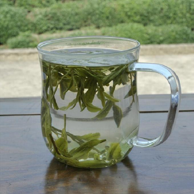 Bagged Chinese Green Tea Longjing Green Tea Relief Symptoms Of Stress And Anxiety