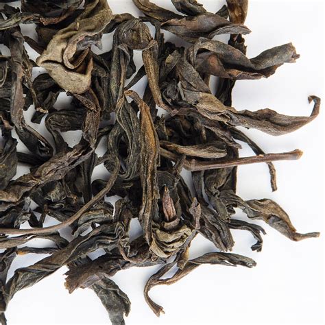 Flattened Da Hong Pao Oolong Tea , Sweet - Scented Big Red Robe Tea