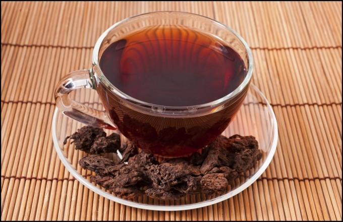 Antibacterial Wild Pu Erh Tea , Pure And Long - Lasting Pu Erh Black Tea