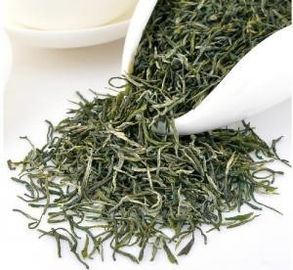 China wild mountain mao jian green tea light olivine dried tea full of peoke supplier
