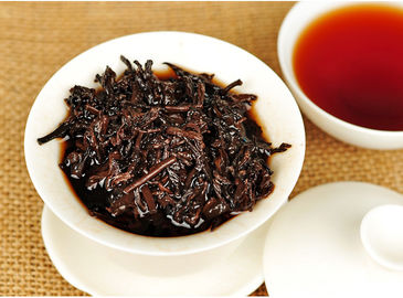 China Post Fermented Sheng Pu Erh Tea With Brownish Auburn Colour Anti Inflammatory supplier