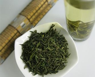 Anti Fatigue Chinese Green Tea An Hui Province Fresh Natural Tea Leaf