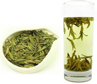 China Fermented Processing Organic Green Tea West Lake Longjing Tea Flat Leaves factory